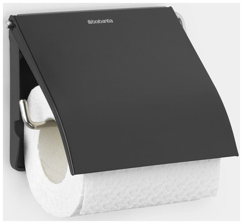 Изображение товара Держатель для туалетной бумаги Brabantia ReNew 108600 черный матовый