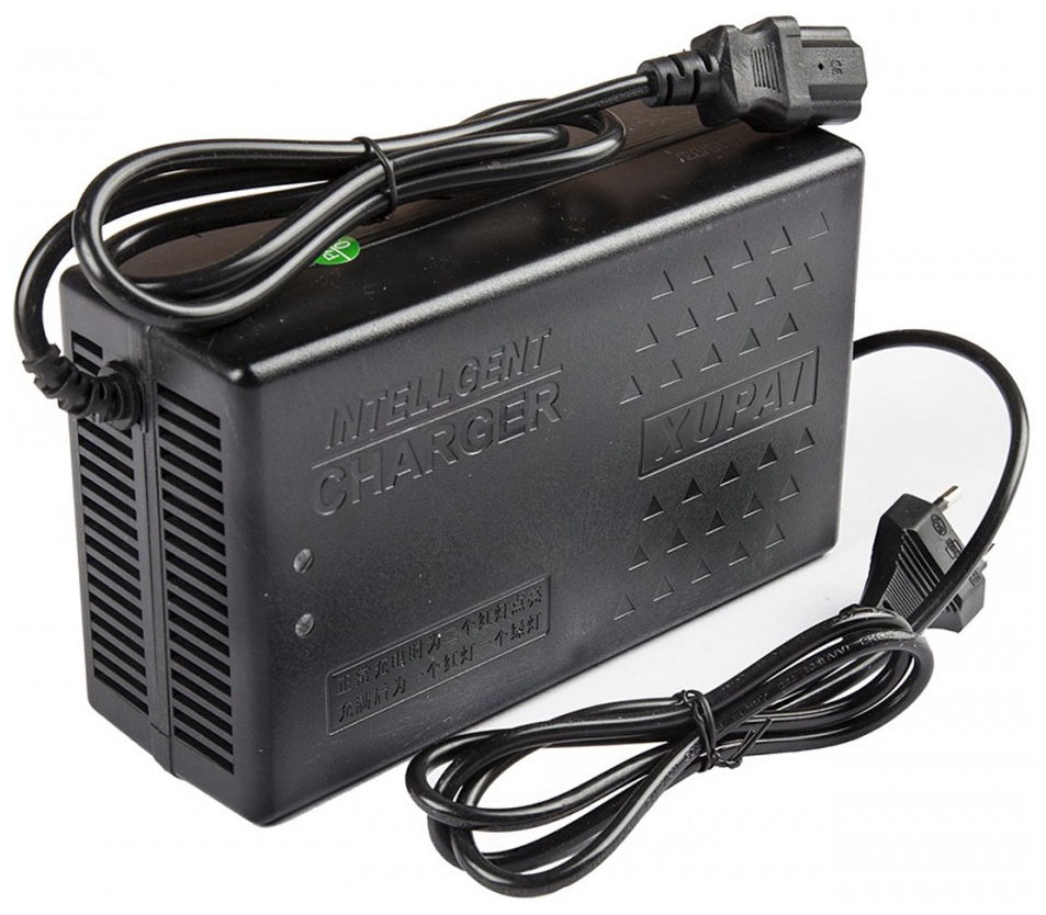 Изображение товара Зарядное устройство для свинцовых тяговых аккумуляторов Rutrike 48V20A/H (2,8A)