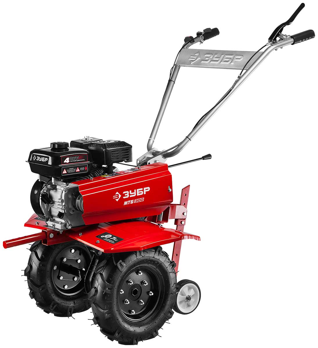 Изображение товара Мотоблок бензиновый Зубр МТБ-300, 7 л.с