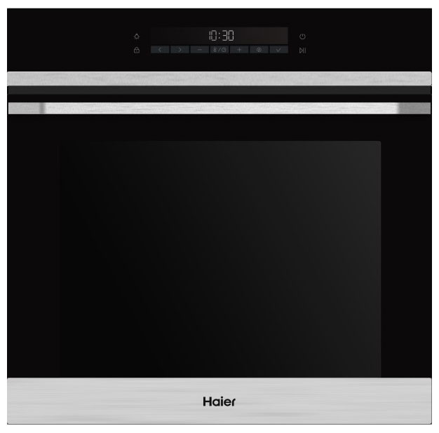 Изображение товара Электрический духовочный шкаф Haier HOQ-P16AS5SX с паровой и вакуумной готовкой