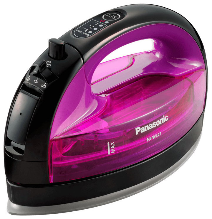 

Беспроводной утюг Panasonic NI-WL41VTW, Фиолетовый/черный