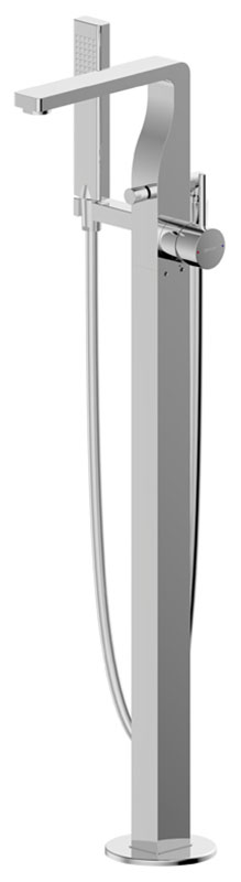 

Отдельностоящий смеситель Bravat Arc F66061C-B3-ENG хром