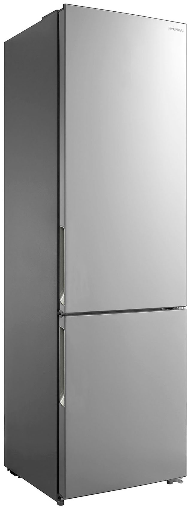 Двухкамерный холодильник Hyundai CC3593FIX нержавеющая сталь фото