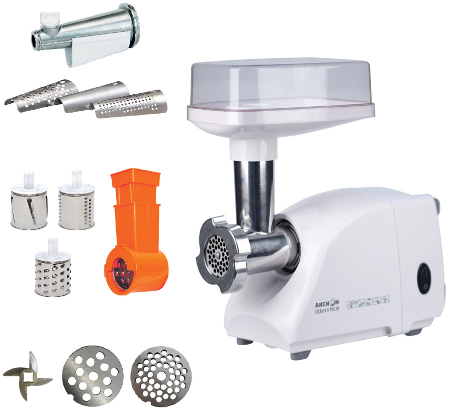 

Мясорубка Аксион М 14.02 (316048), Белый