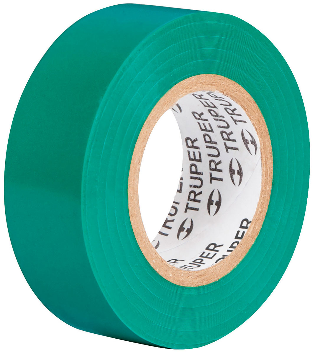 Изображение товара Изолента Truper акрил зеленая 19 мм, 9 м