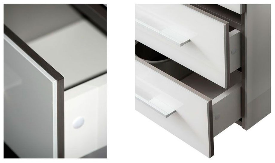 Изображение товара Тумба под раковину Aquanet Верона 100 белая с 3 ящиками