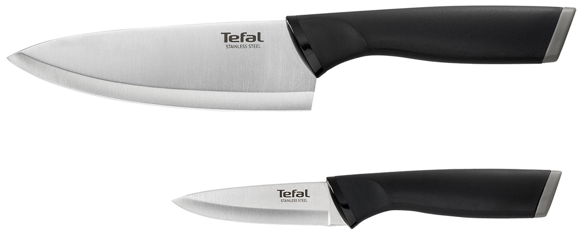 нож енисей 2 черный Набор ножей Tefal Essential K2219355