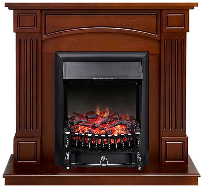 Изображение товара Каминокомплект Royal Flame Boston STD с электрокатоном Fobos BL, классика и эффект пламени