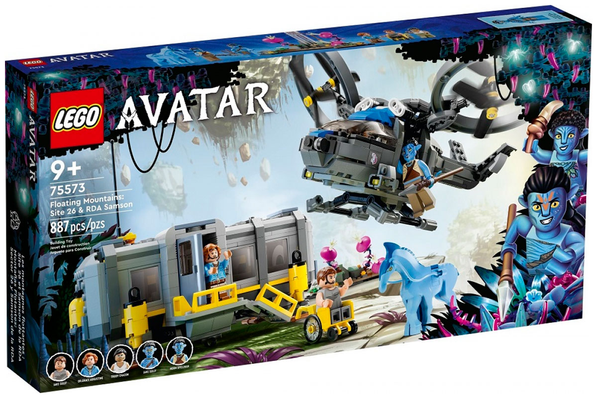 Изображение товара Конструктор Lego Avatar Плавучие горы Зона 26 и RDA Samson 75573 887 деталей
