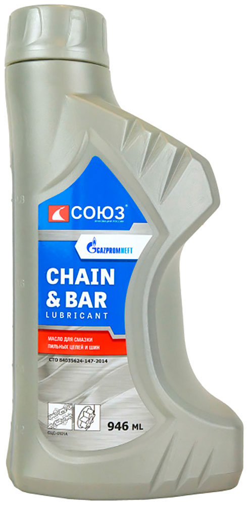 Изображение товара Масло Союз UNIVERSAL CHAIN BAR LUBRICANT для пильных цепей 0.946 л (СЦС-0101А)