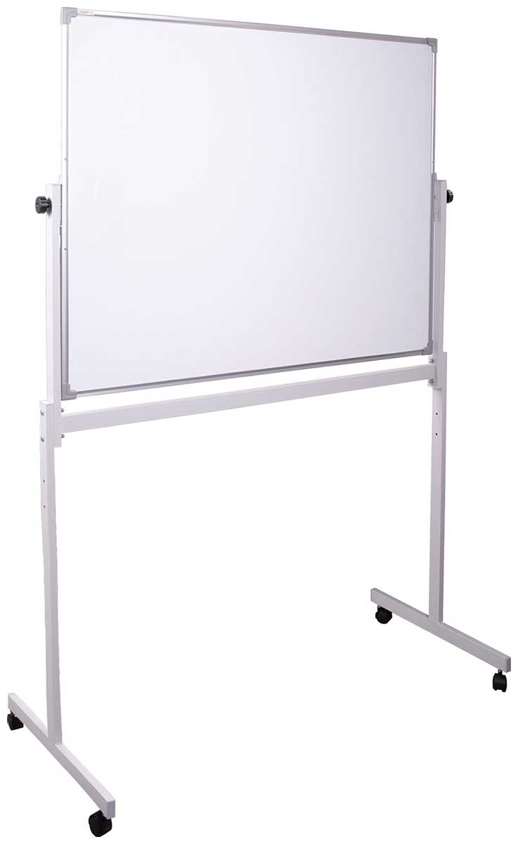 Изображение товара Доска магнитно-маркерная Staff на стенде 90х120 см 2-сторонняя ECO 238143