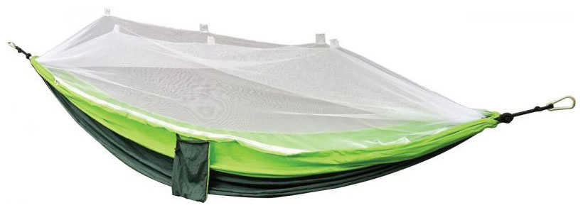 Изображение товара Гамак полотняный Ecos Ham-17 004979 260х140см нейлон с москитной сеткой и карабинами