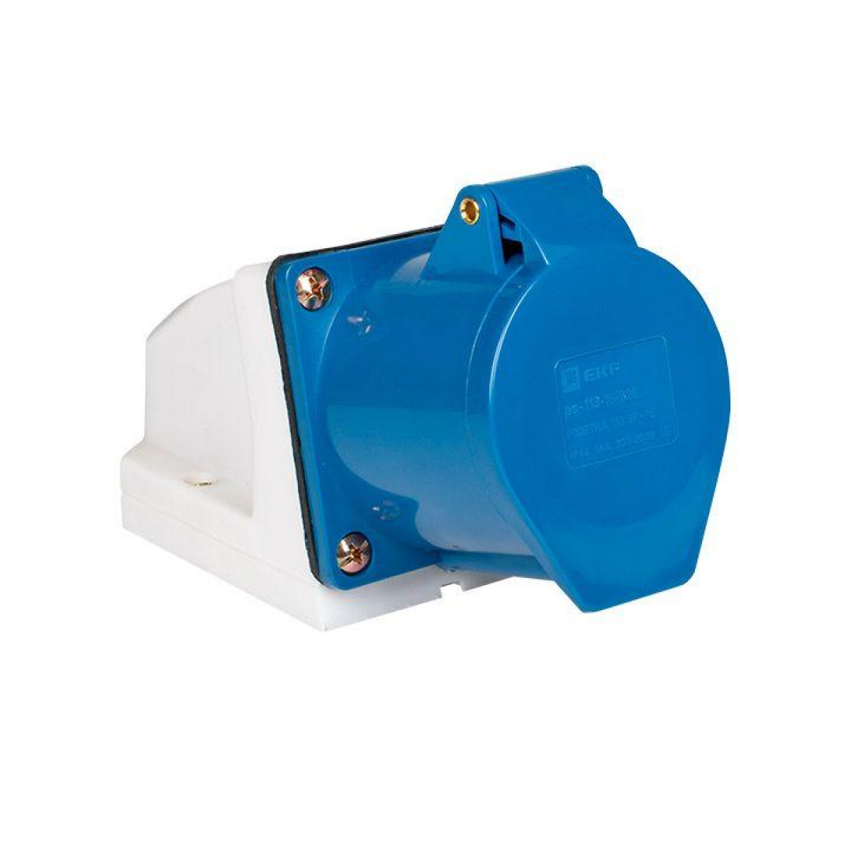 Изображение товара Наружная электромонтажная розетка EKF ps-113-16-220 16А IP44