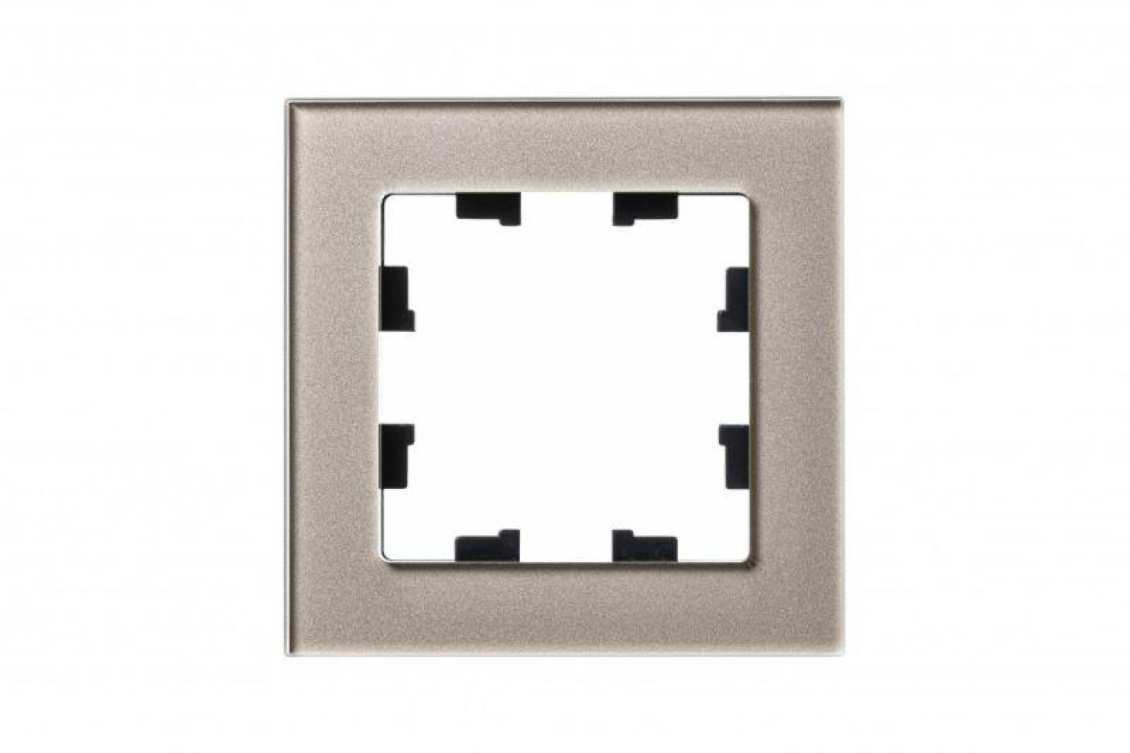 Изображение товара Рамки, декоративные элементы, основания для ЭУИ Systeme Electric Рамка 1-м AtlasDesign Nature стекло шампань SE