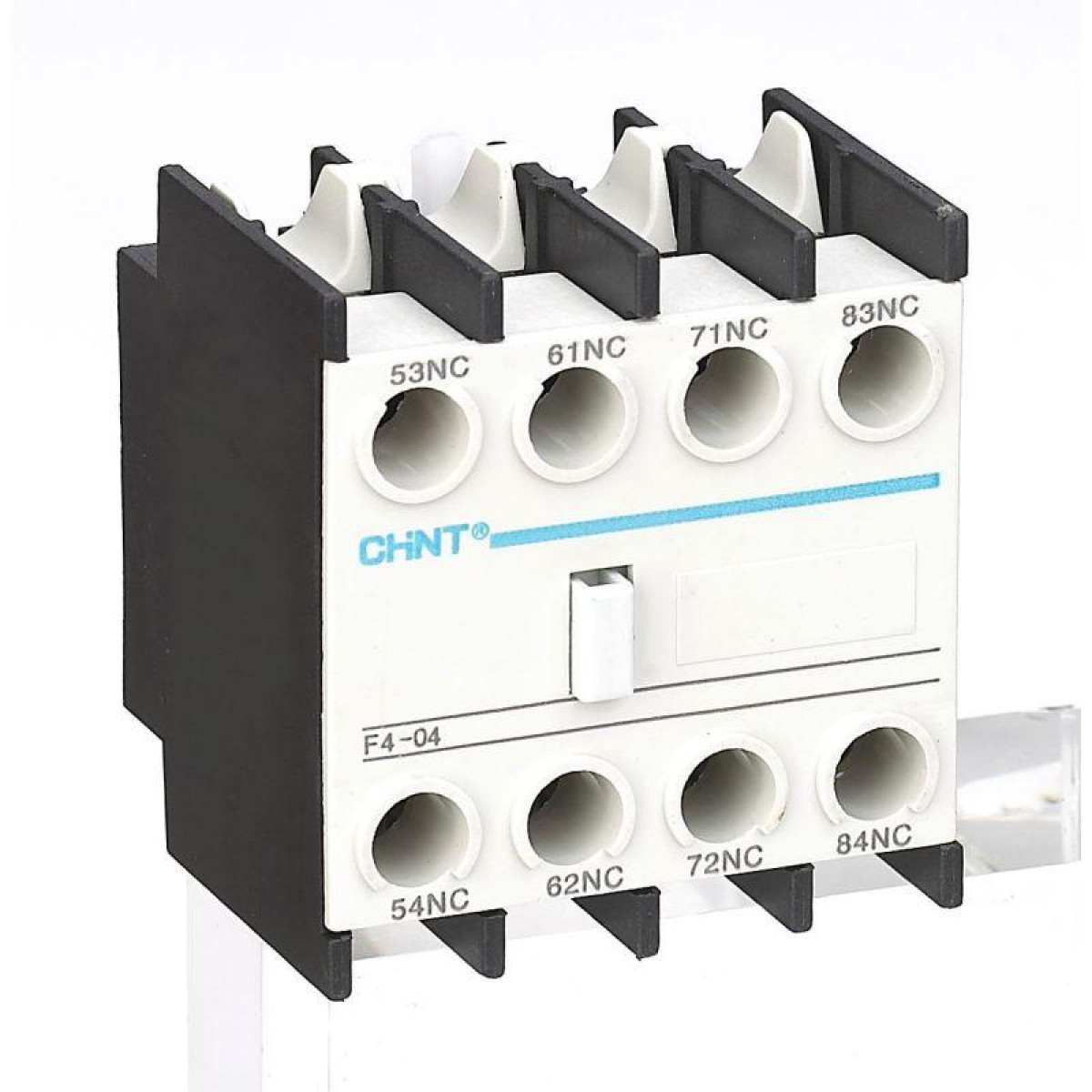 Изображение товара Низковольтное и промышленное электрооборудование Chint Приставка доп. контакты F4-04 к контактору NC1 и NC2 (R)