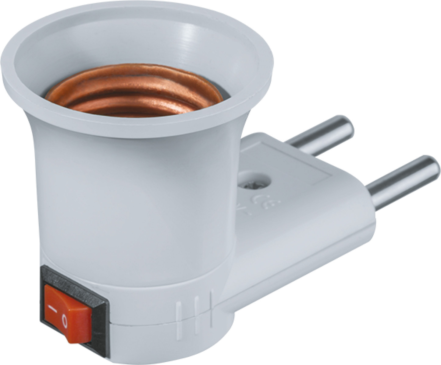 Изображение товара Патрон-переходник Navigator с розетки на E27 71 992 NLA-S-E27