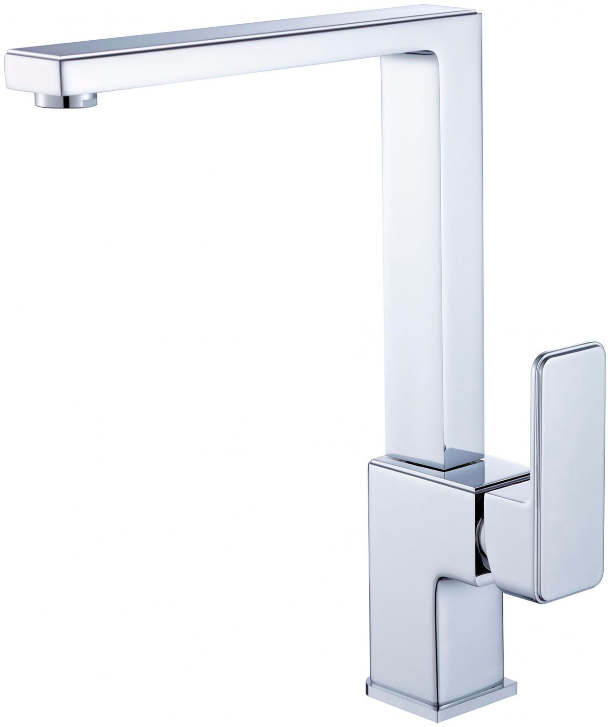 Изображение товара Смеситель для кухонной мойки Savol S-600706F, хром, однорычажный, вращающийся излив