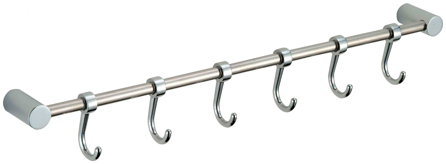Изображение товара Планка с крючками 6 крючков Savol S-006206
