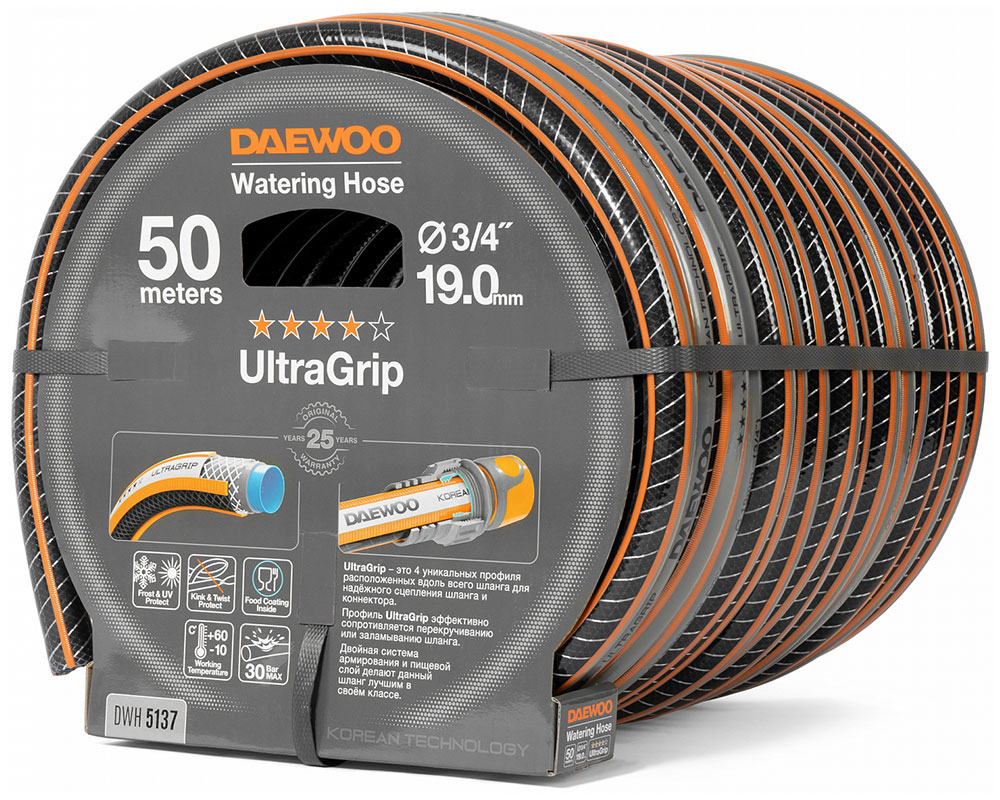 Шланг Daewoo Power Products UltraGrip диаметром 3/4 (19мм) длина 50 метров