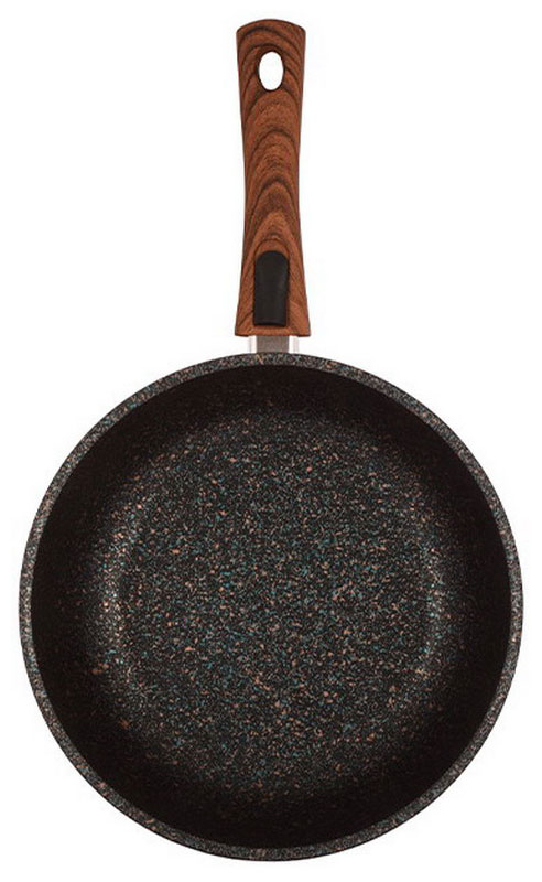 Сковорода Kukmara 28 см, со съемной ручкой, Granit Ultra Induction (Blue) (сгги282а)