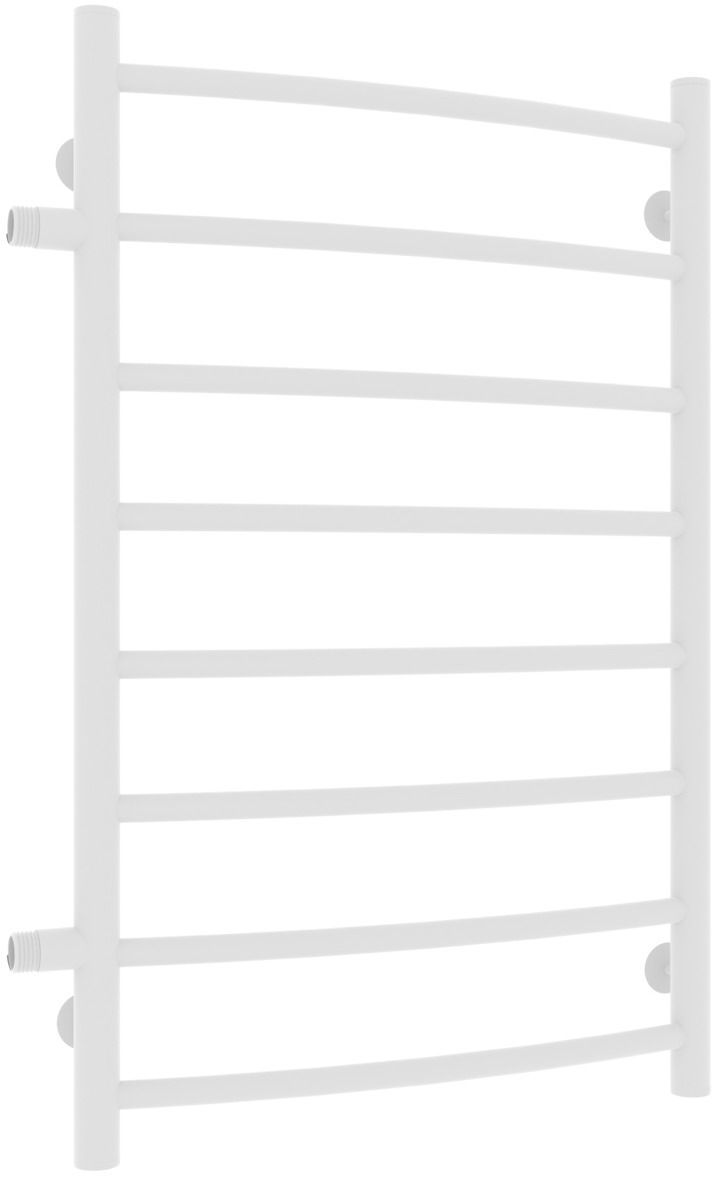 Изображение товара Полотенцесушитель водяной Laris Классик П8, 500х800, м/ц 500, 1", белый муар (73208007БМ)
