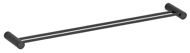 Изображение товара Держатель для полотенца Raiber Graceful черный настенный латунь 60 см