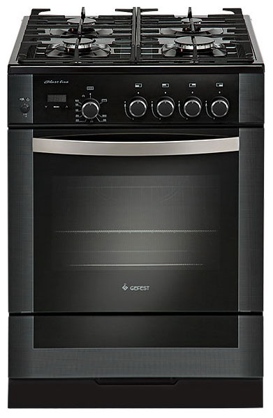 Изображение товара Газовая плита Gefest ПГ 6500-03 0044 с духовкой и электроподжигом черная