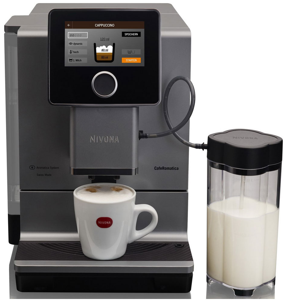 Изображение товара Автоматическая кофемашина Nivona CafeRomatica NICR 970 с сенсорным дисплеем
