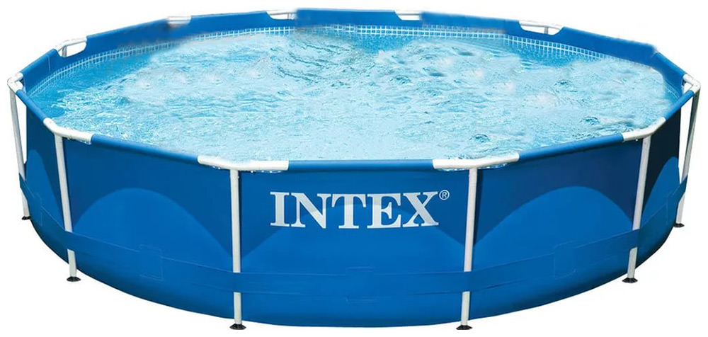 Изображение товара Каркасный бассейн Intex Metal Frame 366х76 6503л синего цвета