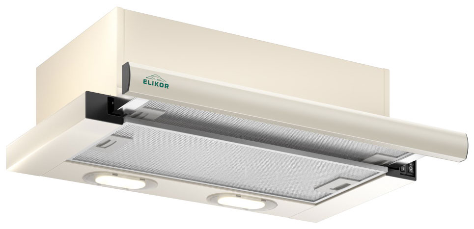 Вытяжка Elikor Интегра 60П-400-В2Л КВ II М-400-60-260 топленое молоко/топл. молоко