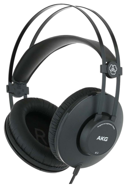 Изображение товара Наушники проводные мониторные AKG K52 (3169H00010) Изображение товара Наушники проводные мониторные AKG K52 (3169H00010)