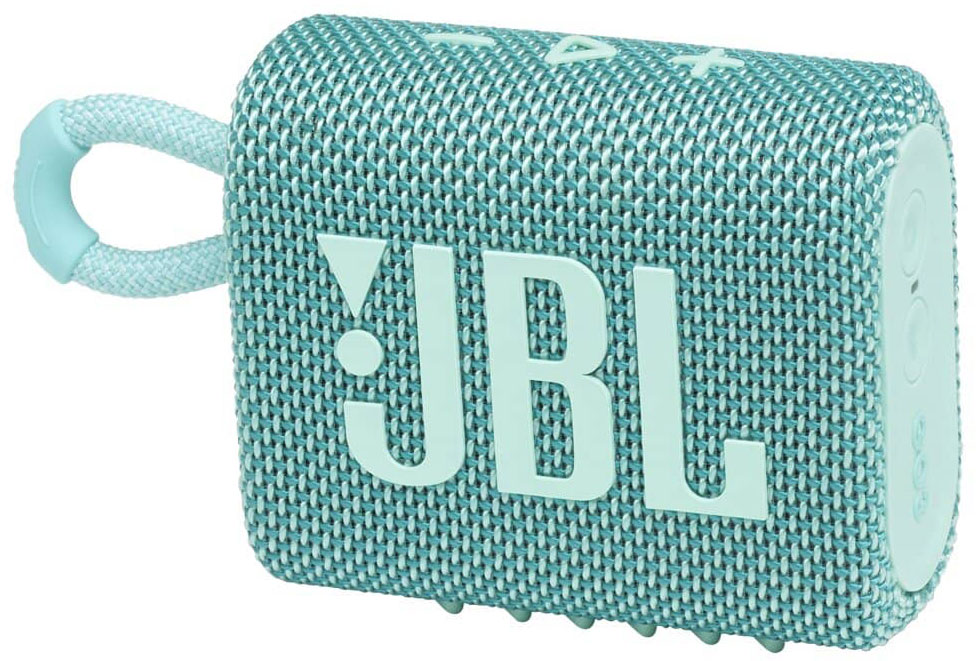 

Портативная акустика JBL GO3 TEAL бирюзовый