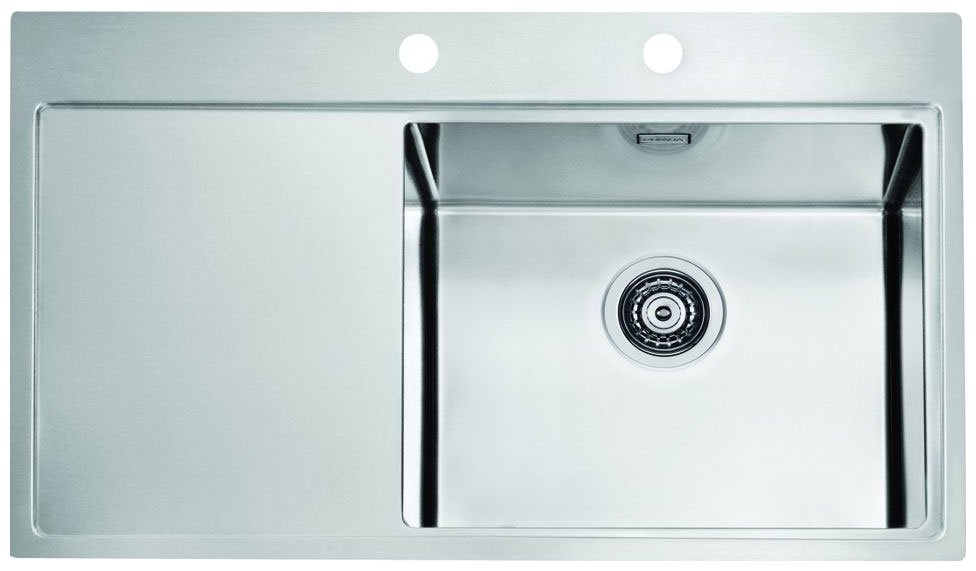 

Кухонная мойка Alveus PURE 50R KMB 90 860X5251X правая с сифоном 1127252 (1103653), Нержавеющая сталь