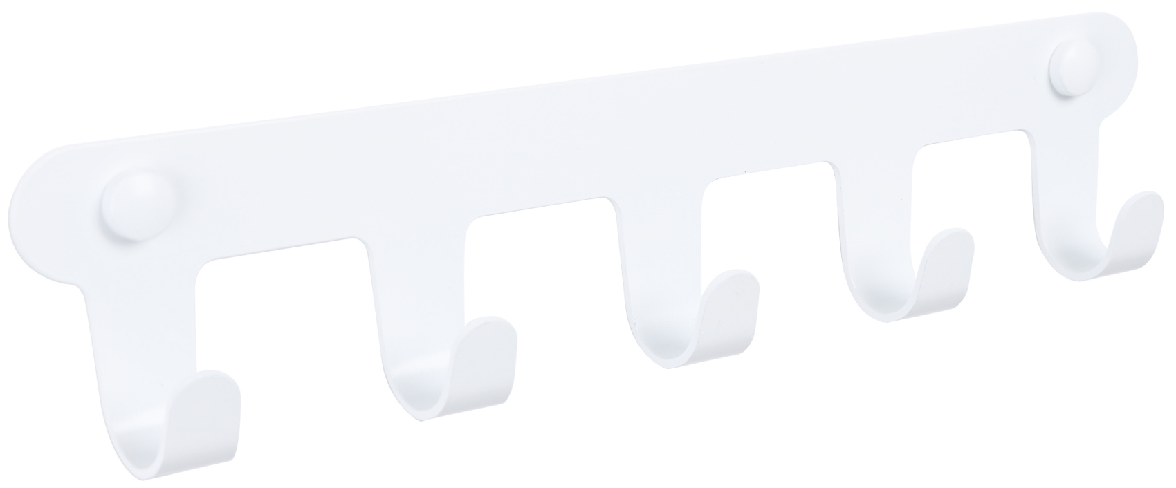 Изображение товара Планка 5 крючков Fixsen PRACTICA белый (FX-805W-5)