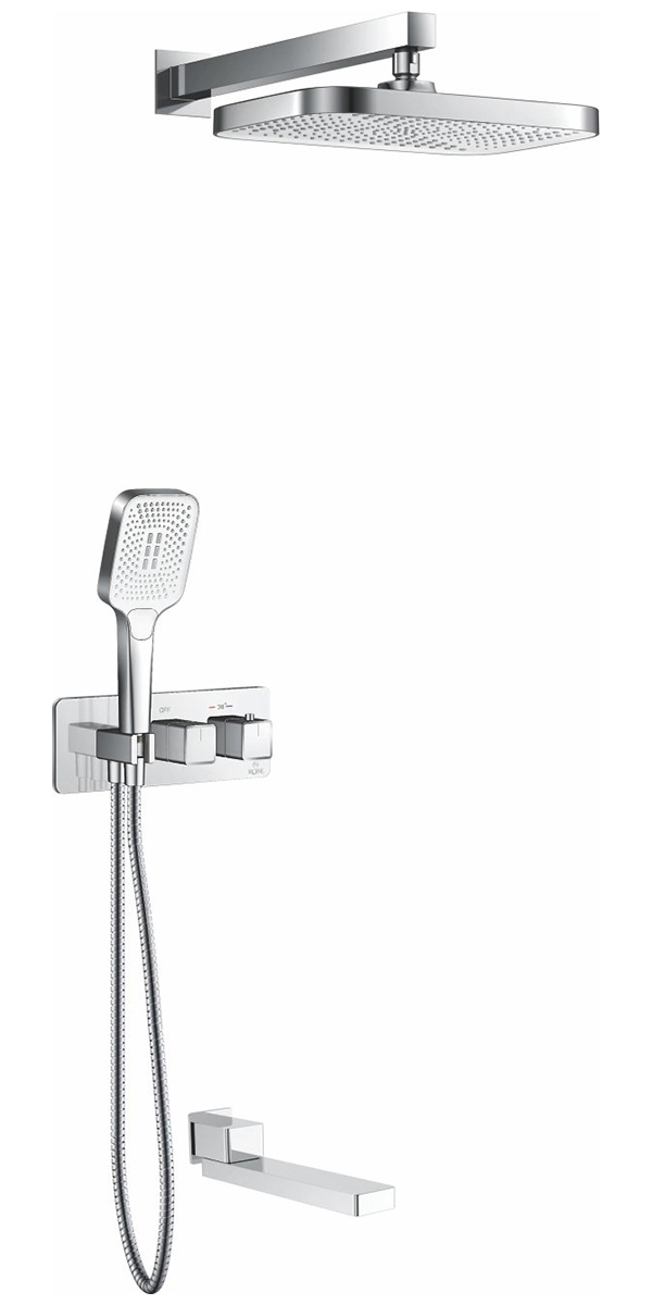 Изображение товара Душевая система Rose R10, хром (R1095)