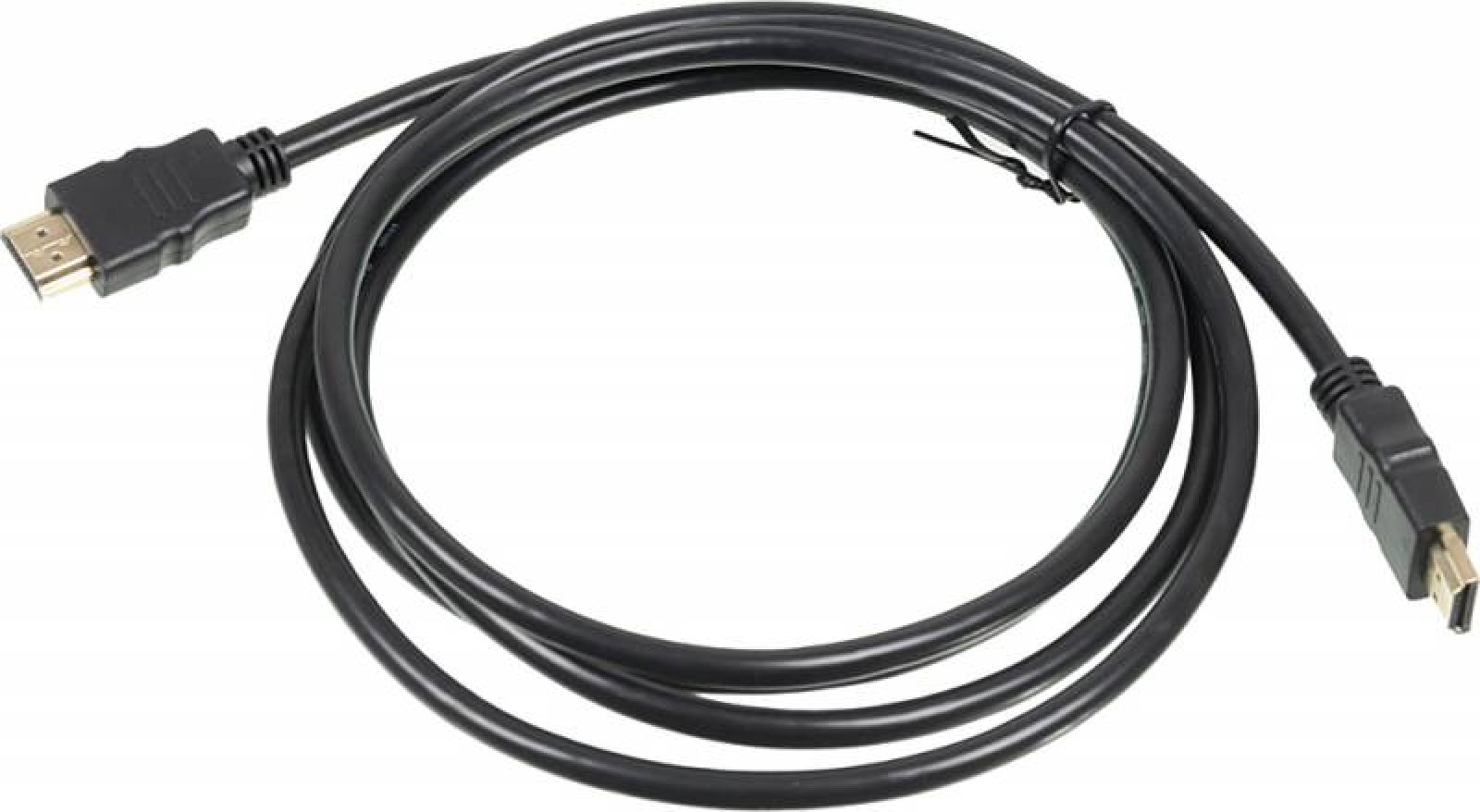 Кабель аудио-видео Noname HDMI (m)/HDMI (m) 2м. позолоч.конт. черный Кабель аудио-видео Noname HDMI (m)/HDMI (m) 2м. позолоч.конт. черный