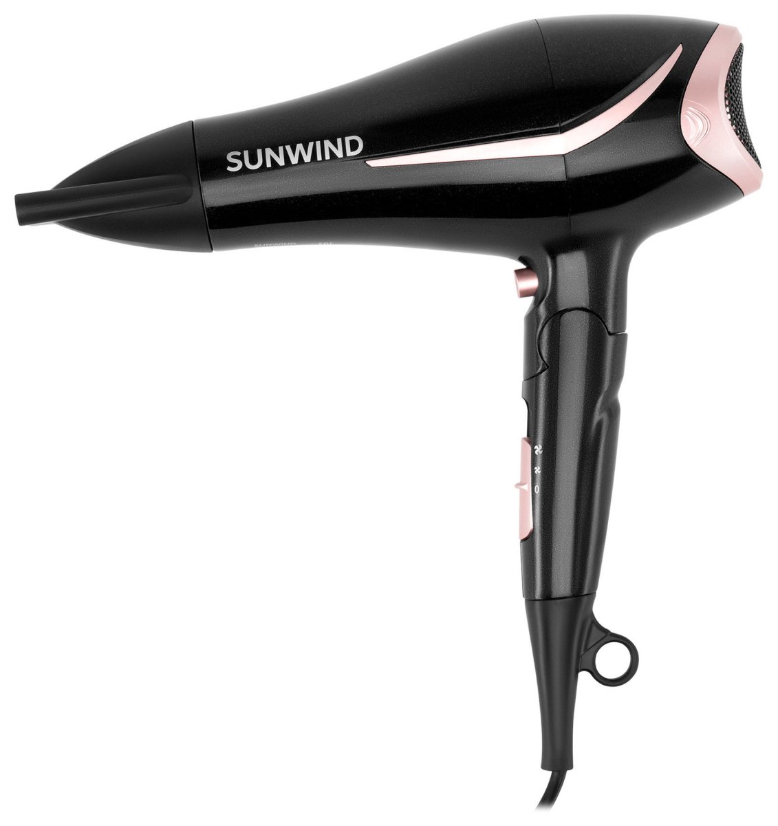Изображение товара Фен Sunwind SUHD 550 мощность 2200 Вт складная ручка насадка