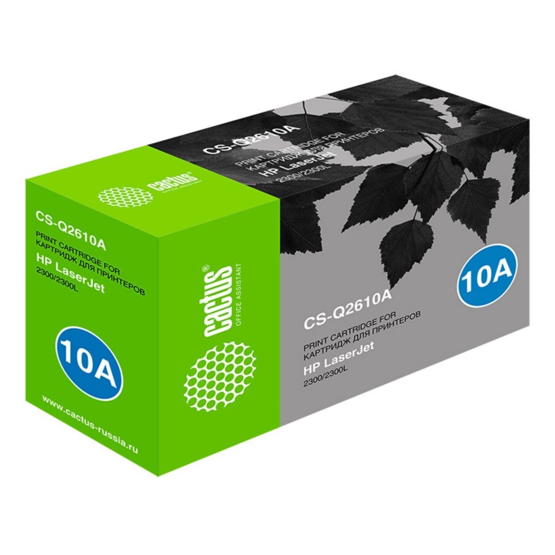 Изображение товара Картридж лазерный Cactus CS-Q2610A Q2610A черный (6000стр.) для HP LJ 2300/2300L