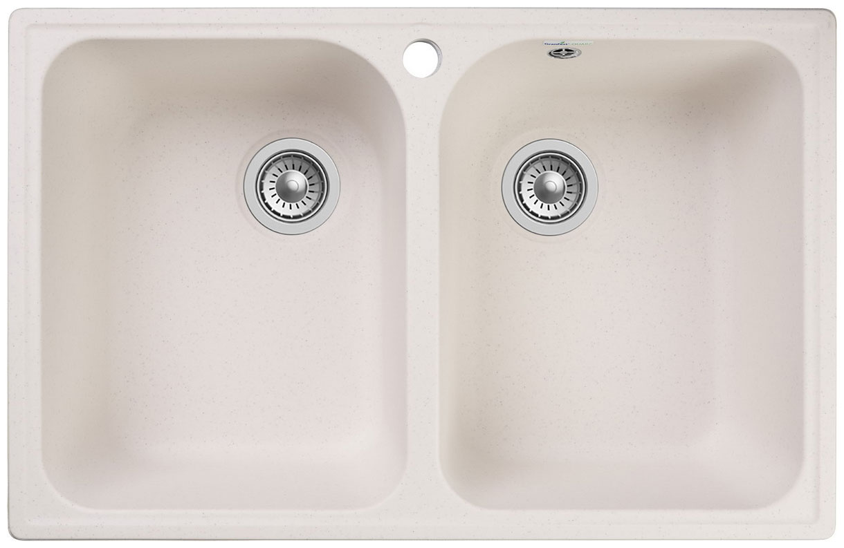 

Кухонная мойка GranFest QUARZ GF-Z15 белый