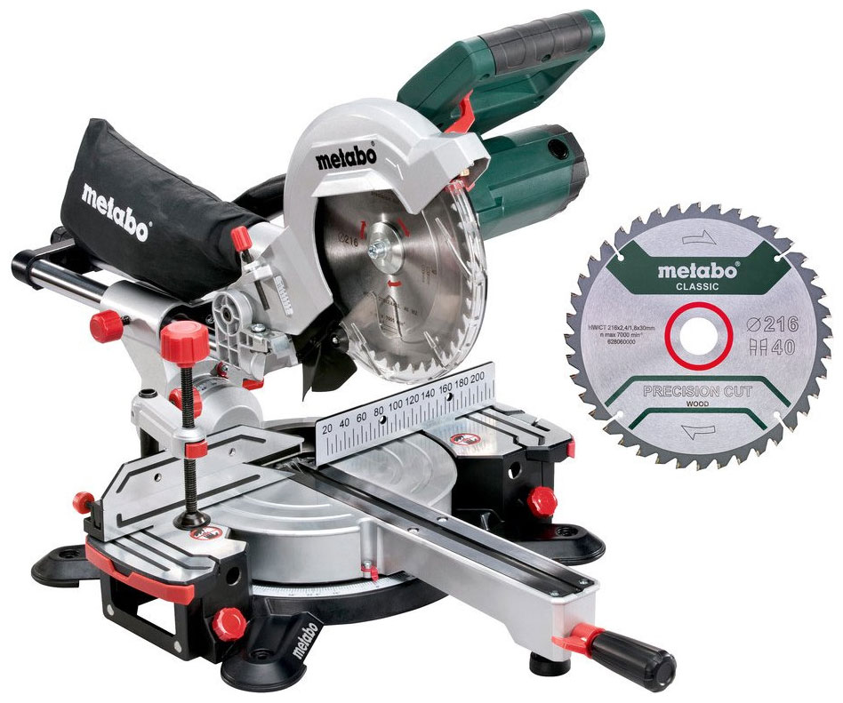 Изображение товара Торцовочная пила Metabo KGS 216 M SET