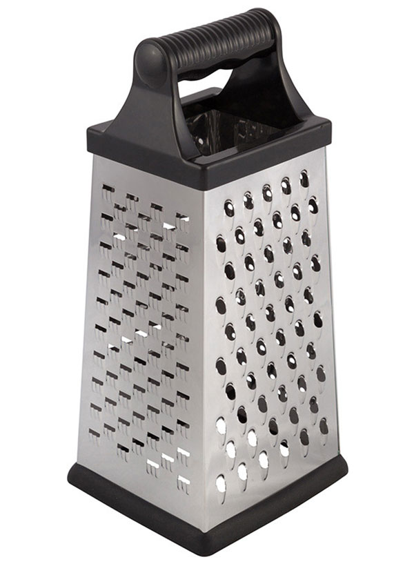 Изображение товара Терка Mallony GR-060-10, нержавеющая сталь, четырехгранная, 26,5 см (965012)