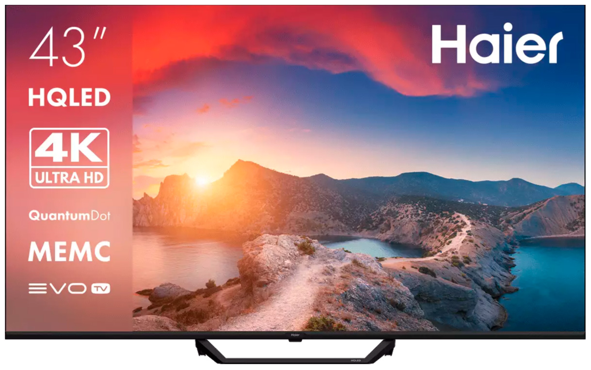 Изображение товара Телевизор Haier 43 Smart TV S2 Pro 4K HDR Android TV Wi-Fi Bluetooth