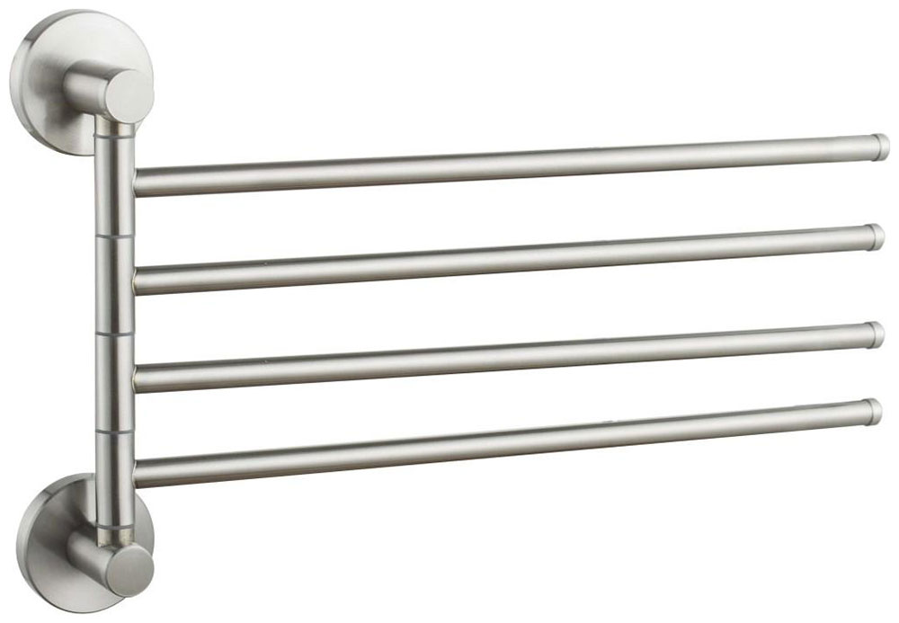 Изображение товара Полотенцедержатель D-Lin D280 сатин настенный современный стиль нержавеющая сталь