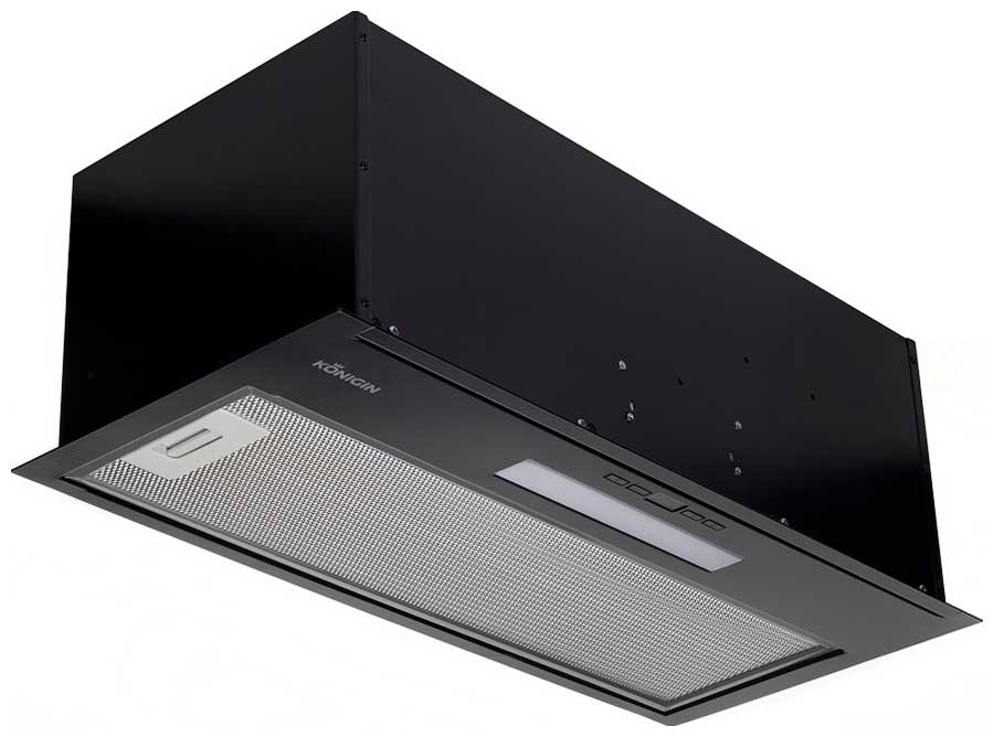 Изображение товара Вытяжка Konigin Insait Black 60 скрытая для кухни 800 м3/ч