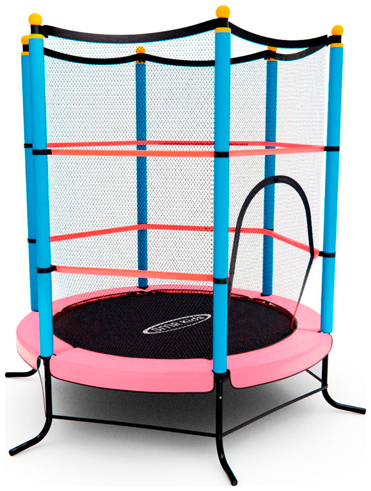 Изображение товара Батут DFC SMRKIDS 55" с сеткой, PINK
