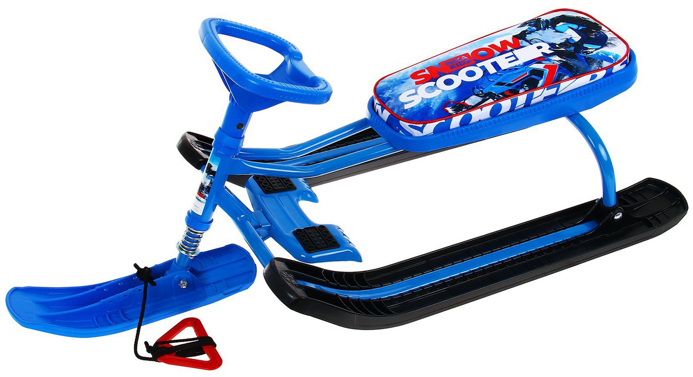 

Снегокат Ника Тимка спорт (2+ ТС2+) гонки, Синий