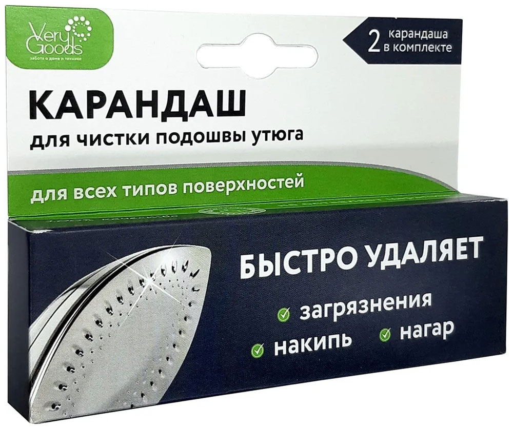 Изображение товара Карандаш для чистки утюга Verygoods 2 шт (VG-601)