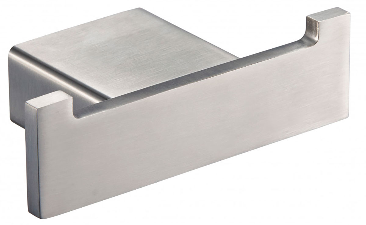 Изображение товара Крючок для полотенца Milacio Ultra, двойной, сталь нержавеющая (MCU.950.SS)