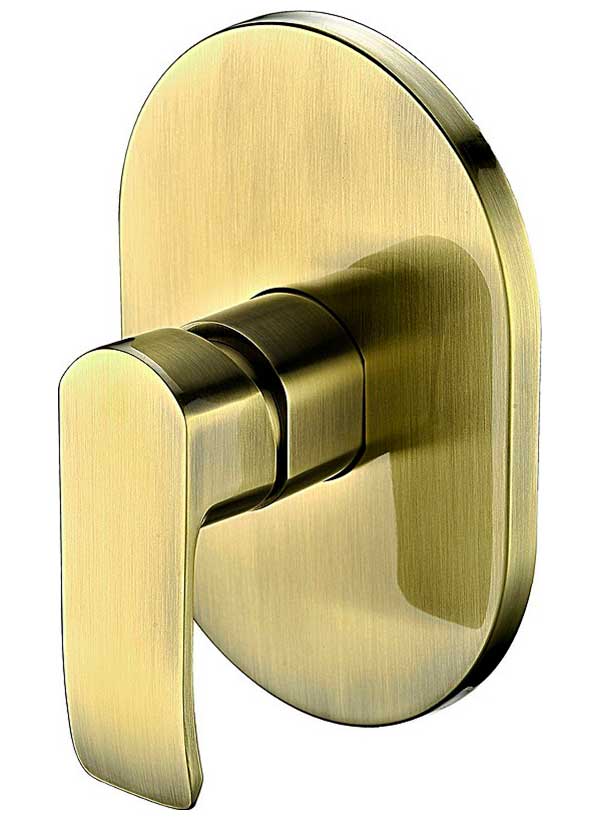 Изображение товара Смеситель для ванны с душем Kaiser Aurora, бронзовый (67177-1)