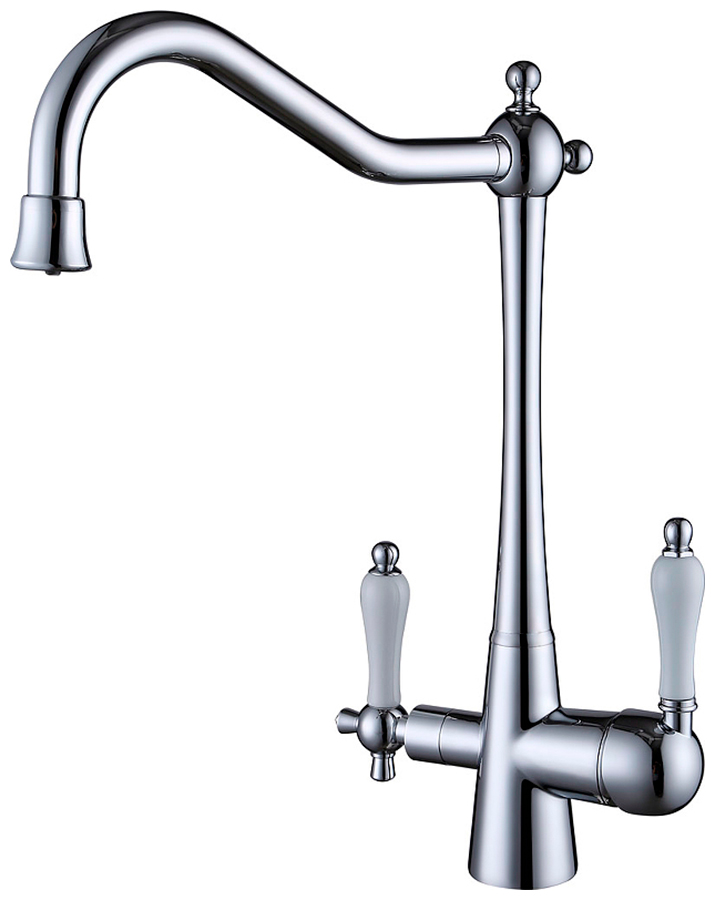 Изображение товара Смеситель для кухни Kaiser Vincent с переключателем фильтра хром 31844